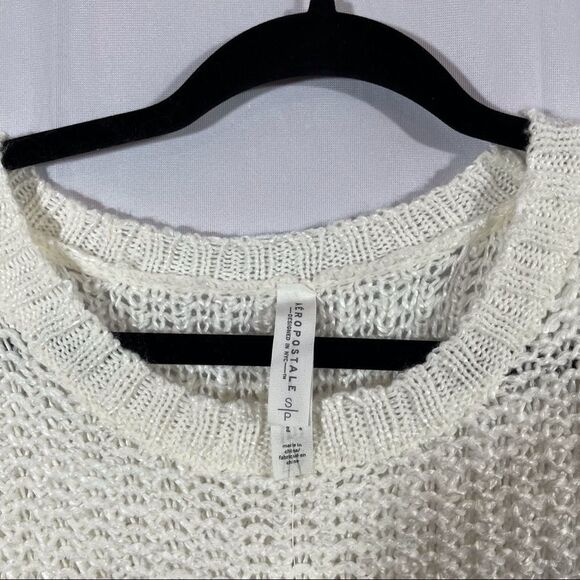 New Aeropostale Open Weave Sweater - Picture 6 of 11